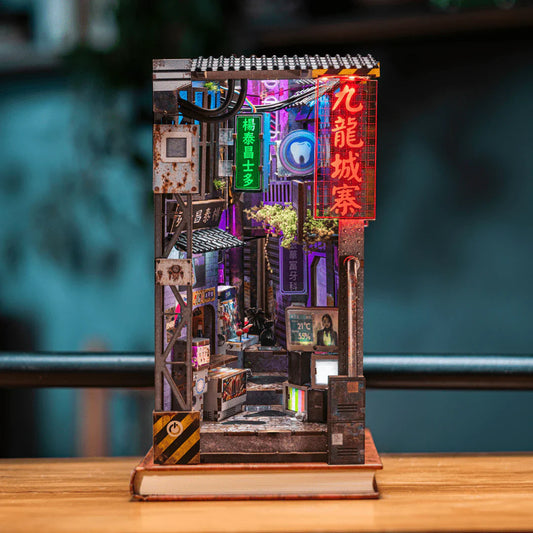 Introducing the Kowloon Walled City 2049 Book Nook: Anavrin’s Tribute to a Cyberpunk Icon