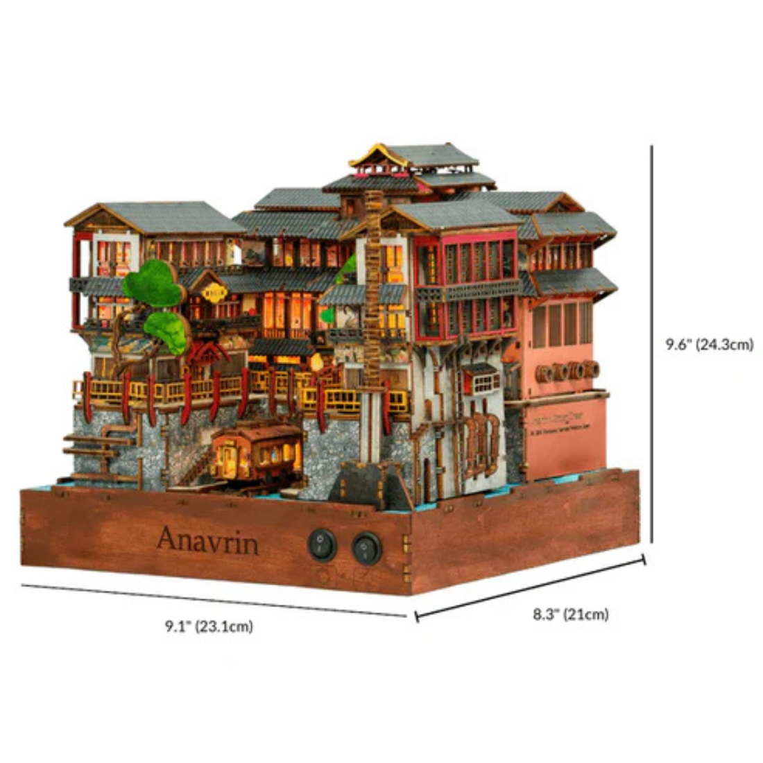 Ginzan Onsen Book Nook Kit (Motion Scene)