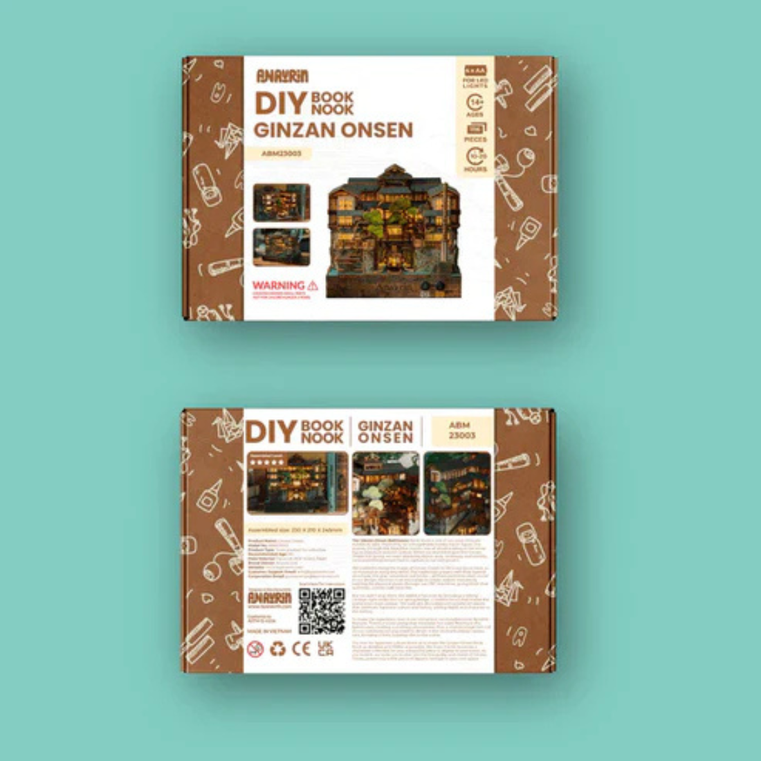 Ginzan Onsen Book Nook Kit (Motion Scene)