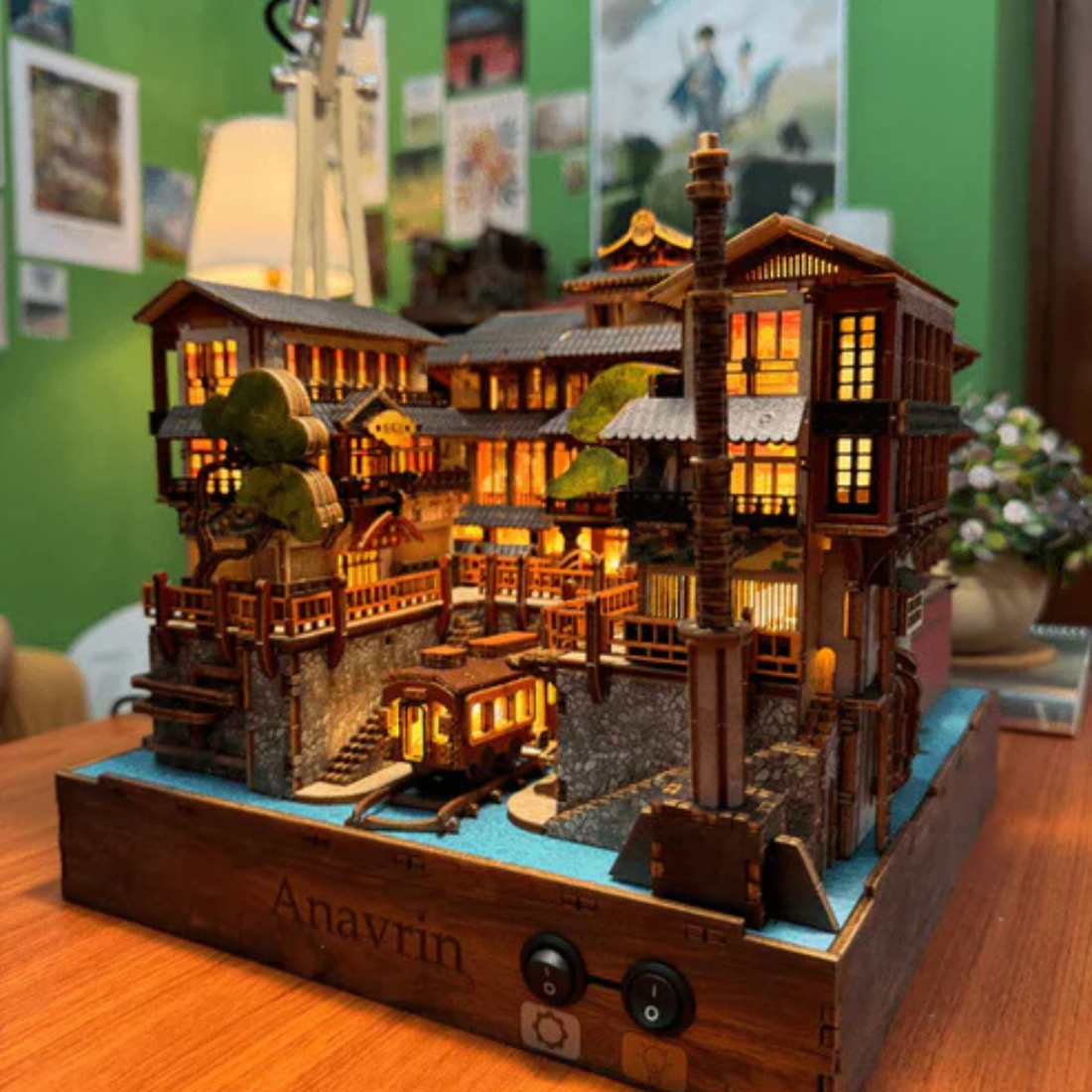 Ginzan Onsen Book Nook Kit (Motion Scene)